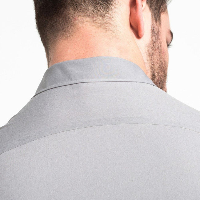 Updated Buttondown Shirt - Light Grey