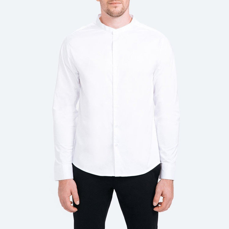 Men's Aero Band Collar - White
