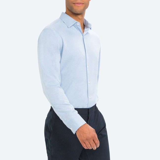 Apollo 3 Dress Shirt - Blue Heather