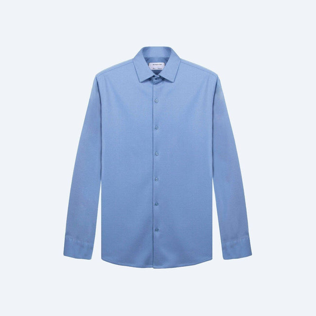 Men's Dress Shirt Apollo Dress Shirt Blue Oxford Ministry