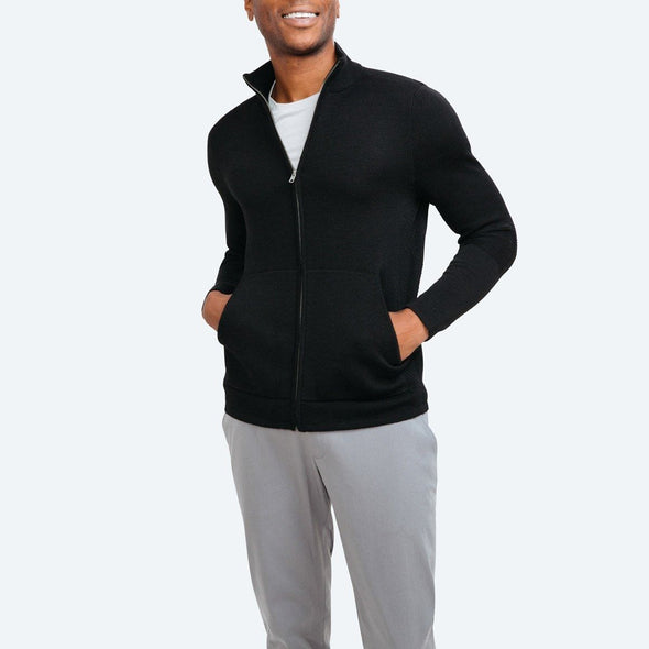 Atlas Full Zip - Black