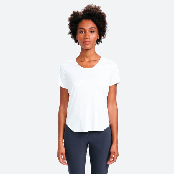 Luxe Touch Tee - White
